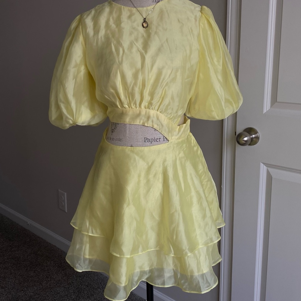 Bardot Sunny Yellow Dress